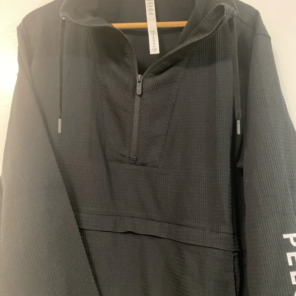 Lululemon Athletica /Peloton Black Anorak Pullover - Picture 6 of 8